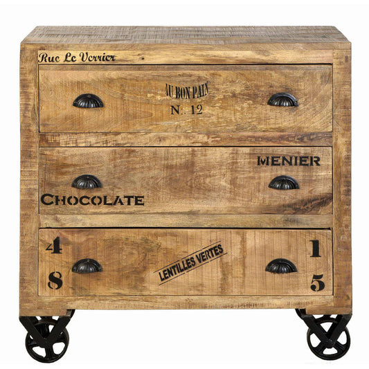 Cassettiera industrial 3 cassetti