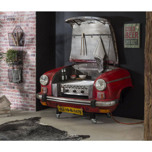 Barbecue o mobile bar auto d'epoca