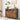Credenza in marrone vintage e nero