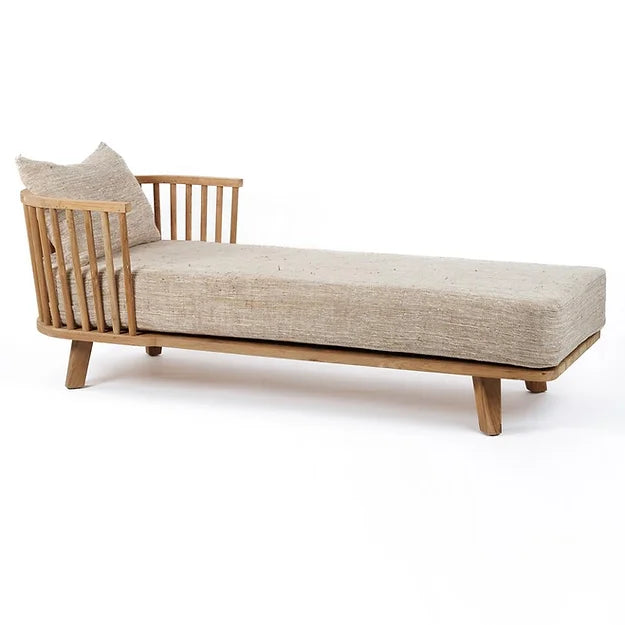 Il divano letto Malawi - Beige naturale