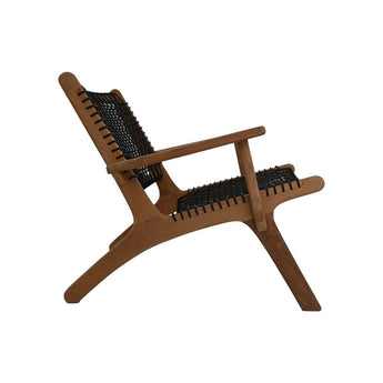 2 sedie Chaise longue Charita - 83x80x70 - Naturale - Teak