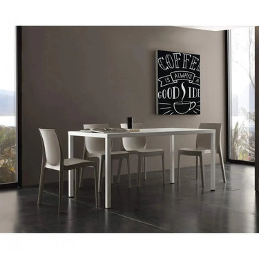 TAVOLO IN ACCIAIO CARTER 160 ART. 662 - ELIARREDA