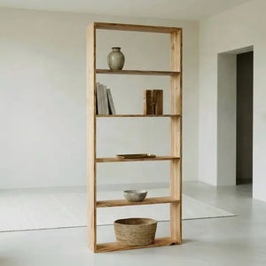 TSURUGI Scaffale - Libreria. Altezza 179,5 cm. Finitura "O A K"