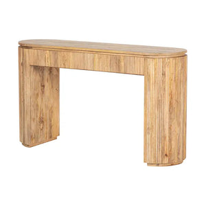 Consolle in legno di mango marrone Myra 140x40x80 cm
