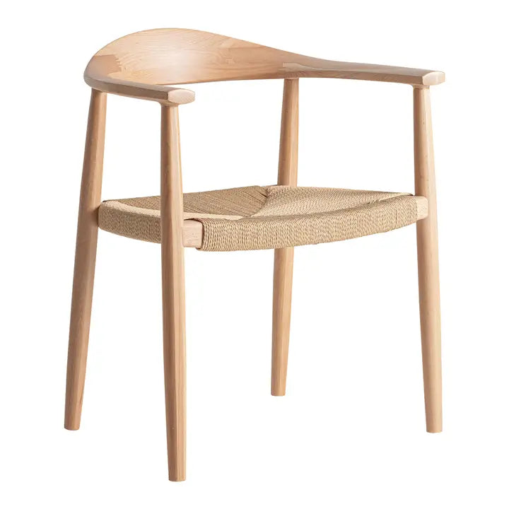 Set di 2 sedie in legno di faggio marrone, 63x53x77cm