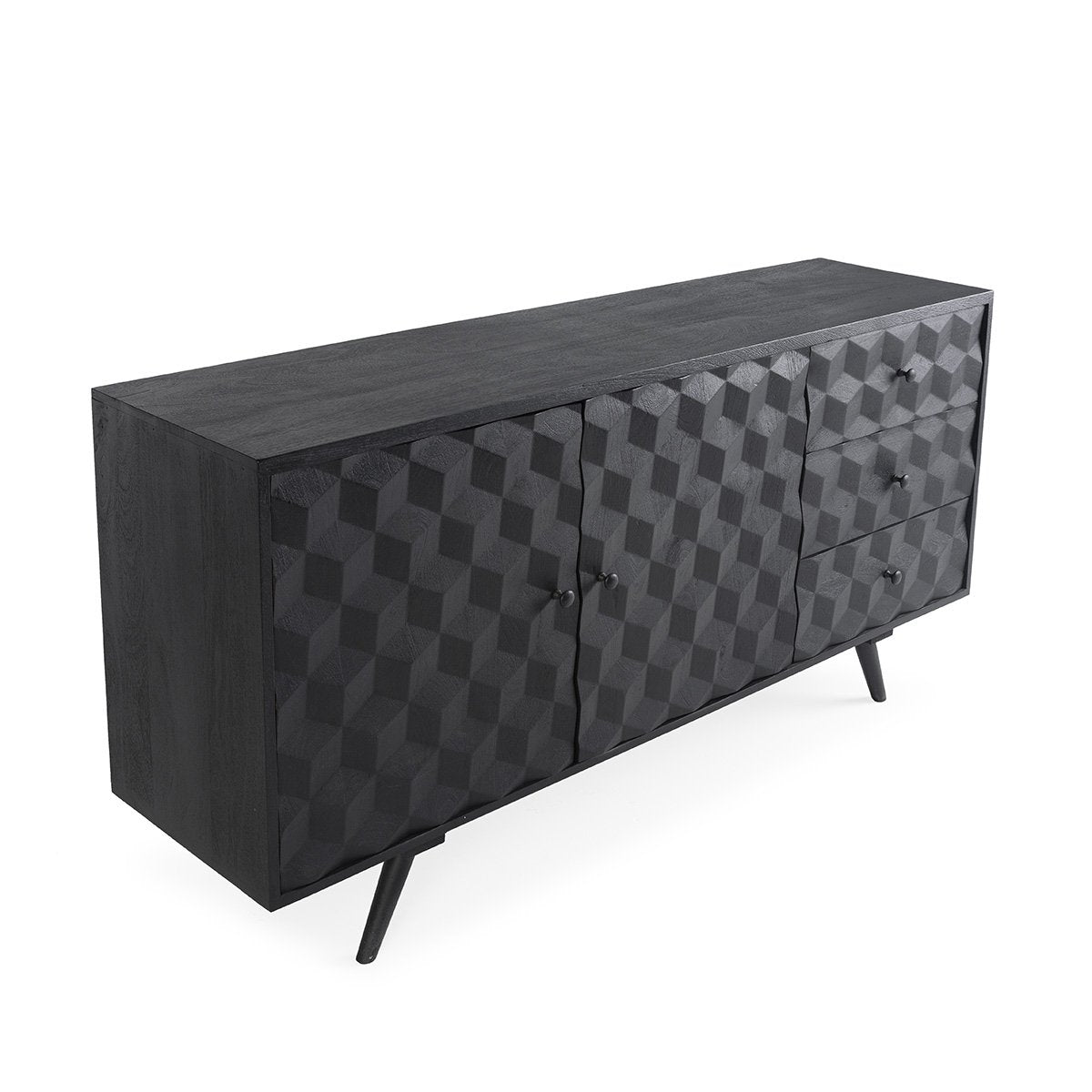 CREDENZA 165X40X86 LEGNO NERO TH6958600