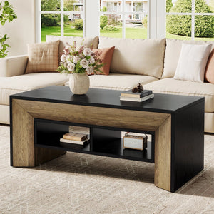 EXTENDING DINING TABLE IN PORCELAIN AND WALNUT WOOD 