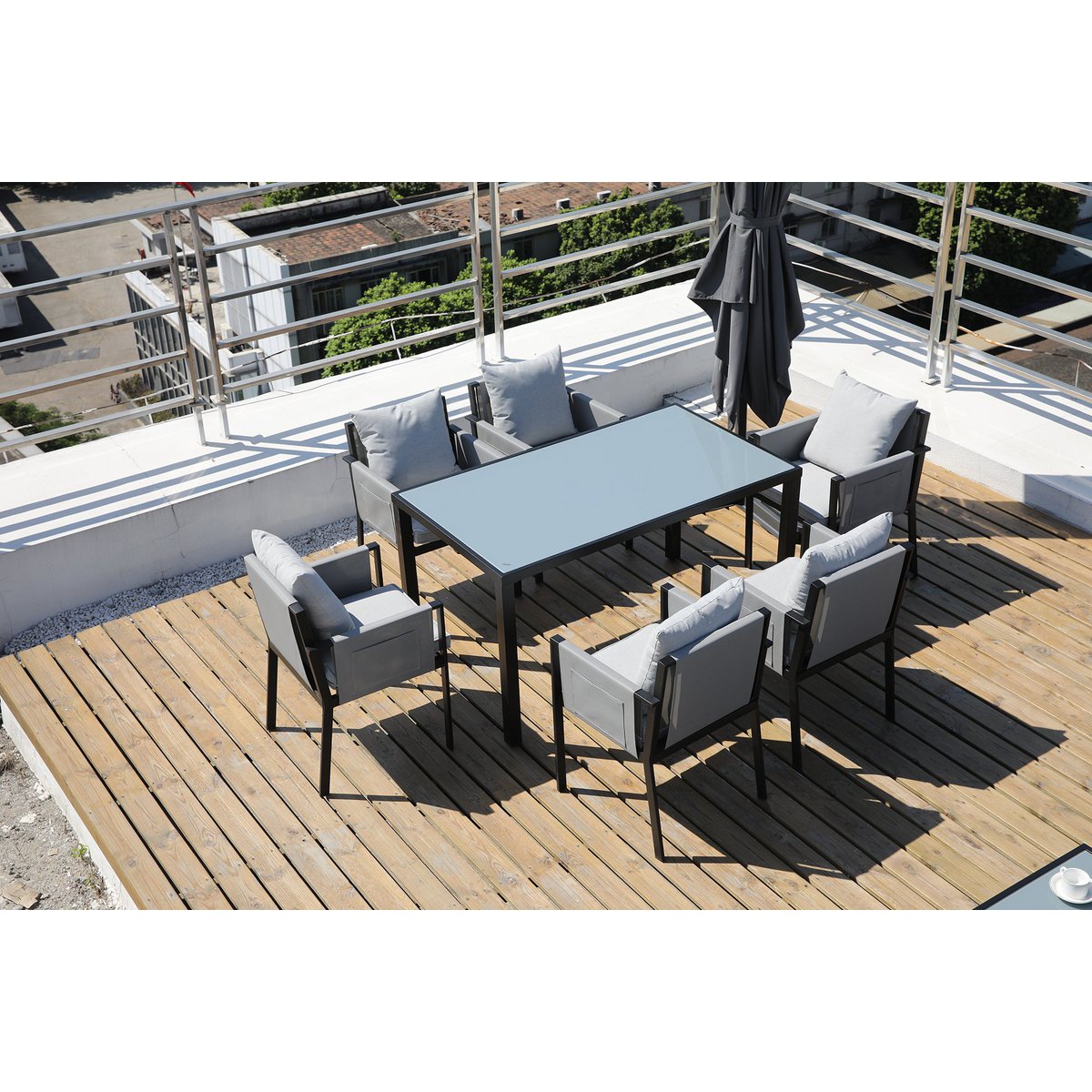 Set pranzo da pranzo giardino minimo 4 set