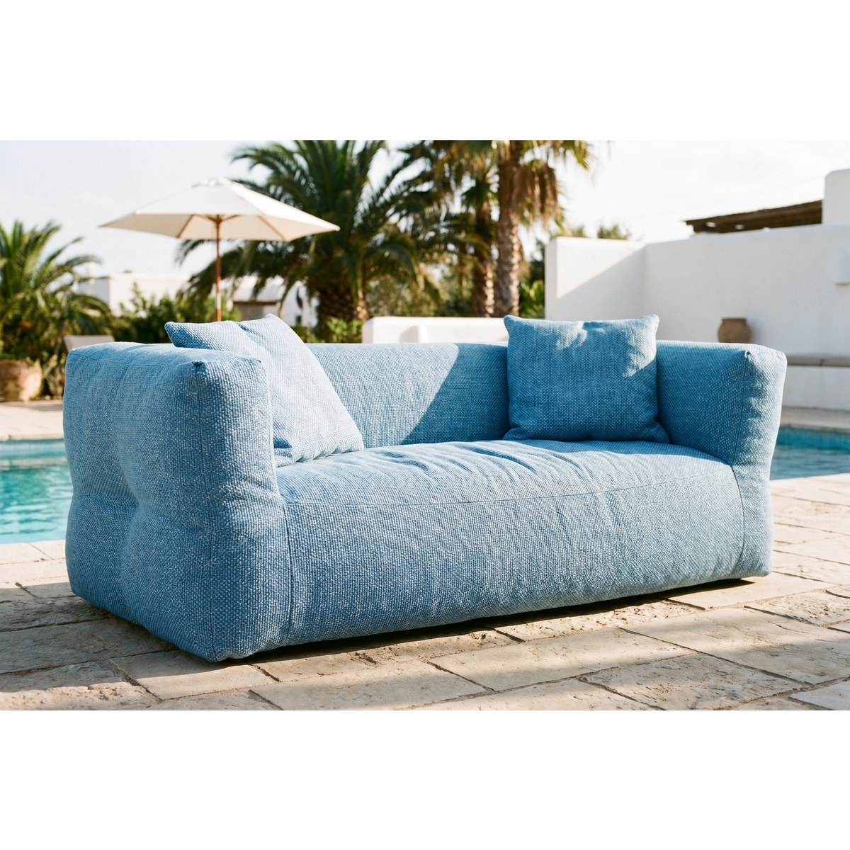 Divano da esterno NOMAD - NOMAD - Aqua