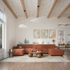 Divano modulare GRACIA - a forma di U 180 x 360 x 180 cm - bellissimi colori