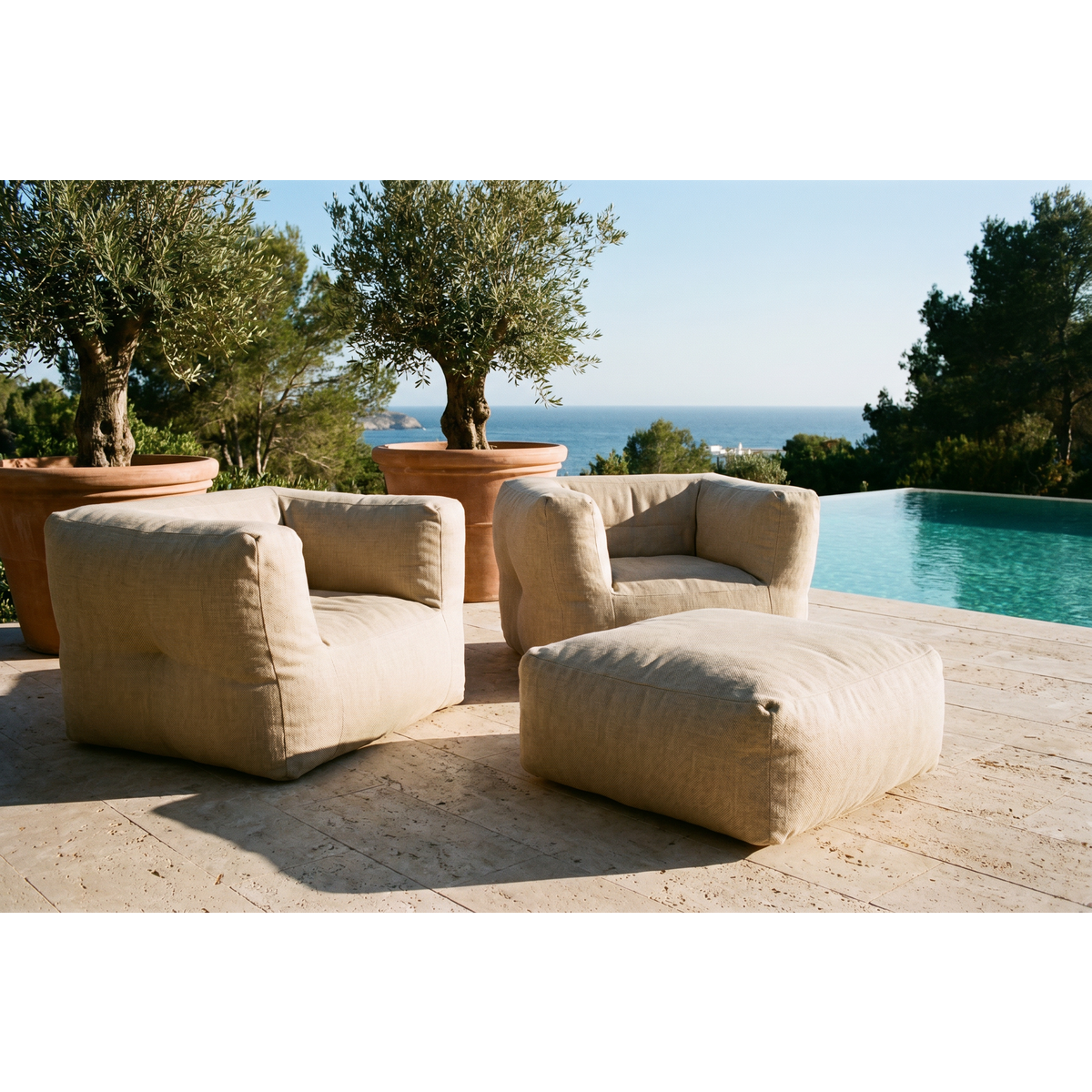 Poltrona NOMAD  coppa 141 beige