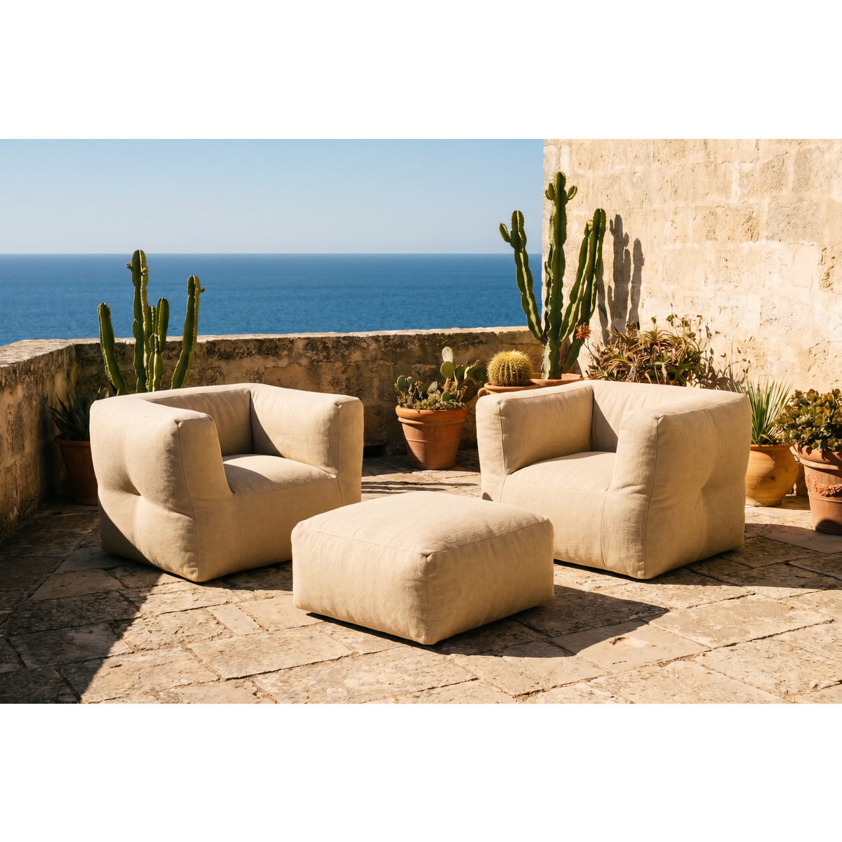 Poltrona NOMAD | copa 140 sabbia