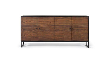 CREDENZA 4 ANTE IN PALISSANDRO E LEGNO DI MANGO 1471