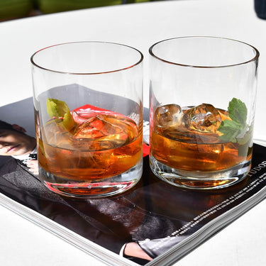 Set shaker per cocktail e bicchieri | Colore oro