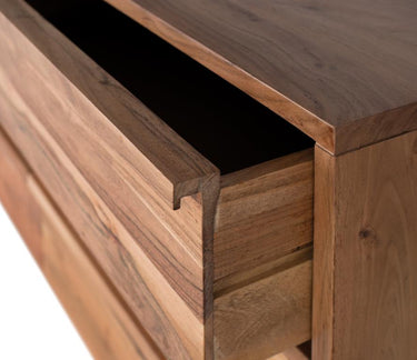 Credenza 6 cassetti realizzata in legno massello di acacia 1527