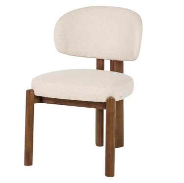 SEDIA CINIGLIA BEIGE LEGNO ROVERE CORINTO 53x61x84 CM