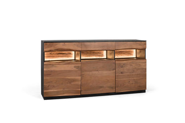 Credenza con 3 cassetti e 3 ante con illuminazione interna 1666