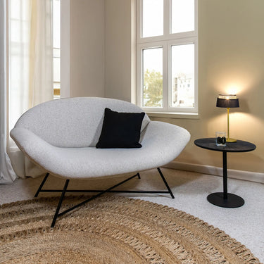 Divano angolare compresso in velluto a coste diversi colori 270x170x58cm COCOON (Copia)