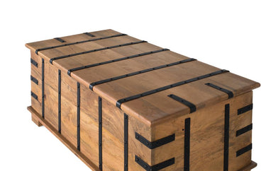 BAULE IN LEGNO DI MANGO E METALLO 1916