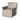 POLTRONA  ALLUMINIO TESSUTO IMPERMEABILE 89x89x85CM