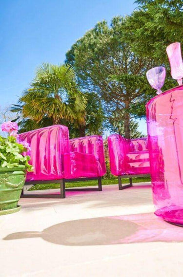 Mobili da giardino Yomi e tavolino diversi colori