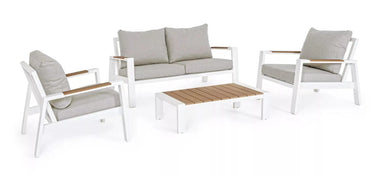 Set salotto EINAR con cuscini tortora o grigi