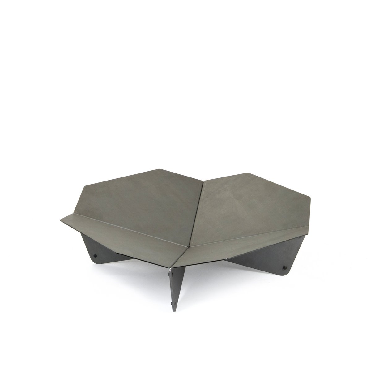 Braciere Fiore, 80 x 80 x 22 cm, acciaio resistente alle intemperie