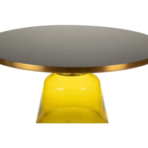 Tavolino da centro in metallo 75x75x37 cm