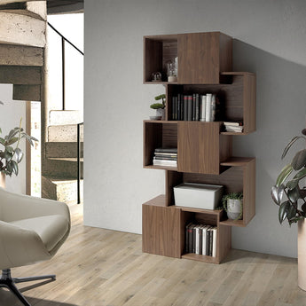 ENTRANCE CONSOLE WITH SOLID WOOD LEGS AND NOC VENEERED STRUCTURE