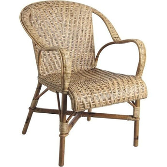 Poltrona a doghe in rattan-MFA2300