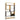 Mueble Tina Madera/Hierro Negro/Natural Grande