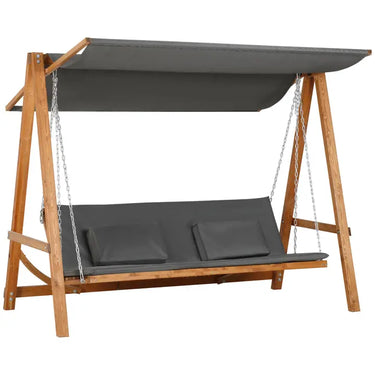 Dondolo Hollywood da giardino 3 posti con funzione letto MINIMO 2 PEZZI