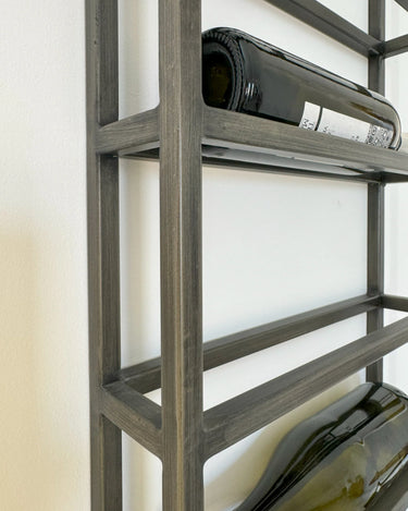 Scaffale in ferro portabottiglie Enoteca 38 cm