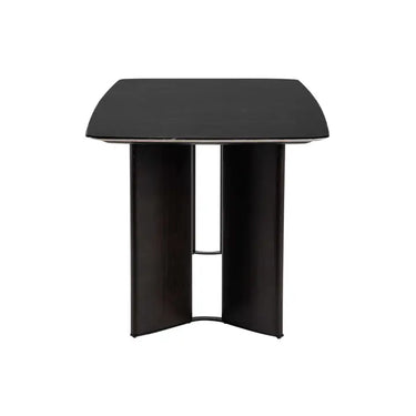 Tavolo da pranzo Pietra Rovere Burnaby 180x90x76 cm