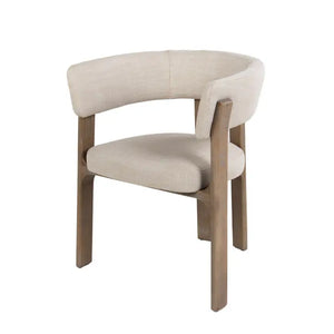 SEDIA IN LEGNO DI FRASSINO BEIGE 63x56x75 CM