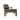 2 sillones de jardín con reposabrazos y juego de cojines - 80x79x83 - Natural/Gris - Teca