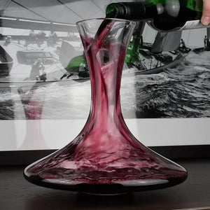 Decanter per vino rosso in cristallo | Caraffa per acqua