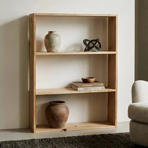 MESA DE COMEDOR EXTENSIBLE EN PORCELANATO Y MADERA DE NOGAL 
