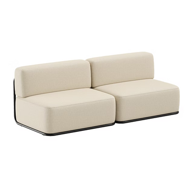 Divano MODULO SINGOLO "STRAW" - BEIGE