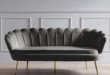 Divano a scocca 3 posti in diversi colori