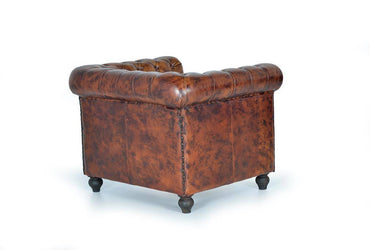 POLTRONA CHESTER IN VERO CUOIO 6130