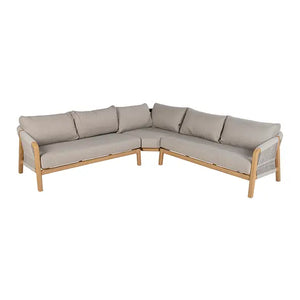 DIVANO ANGOLARE DA ESTERNO 206 x 206 x 66 CM