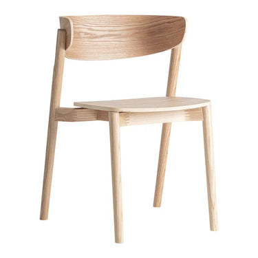 Set di 2 sedie in legno marrone