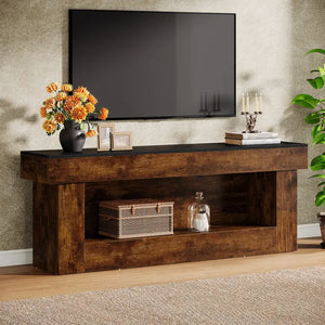 MESA DE COMEDOR EXTENSIBLE EN PORCELANATO Y MADERA DE NOGAL 