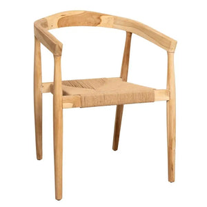 Poltrona in teak naturale