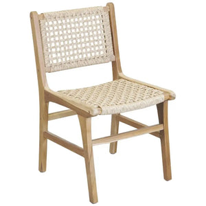 Sedia in teak naturale