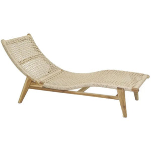 Lettino prendisole in teak luxury