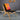 Sedia X Rovere Oliato / Nero