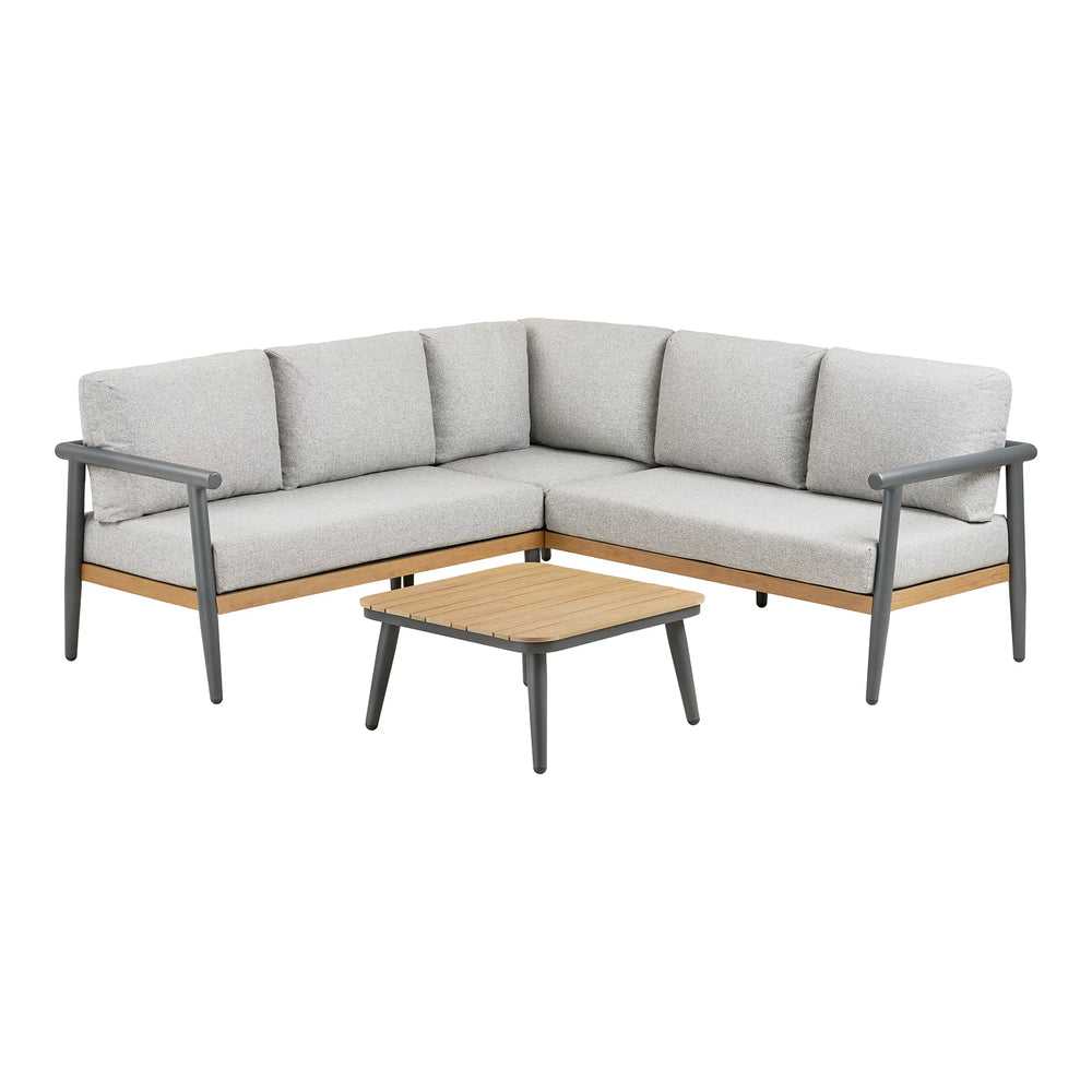 Salotto da giardino angolare COMILLAS