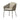 Sedia Alluminio Corda Marrone 56x60x81 cm